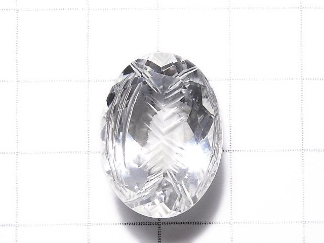 [Video][One of a kind] High Quality Crystal AAA Loose stone Carved Faceted 1pc NO.108