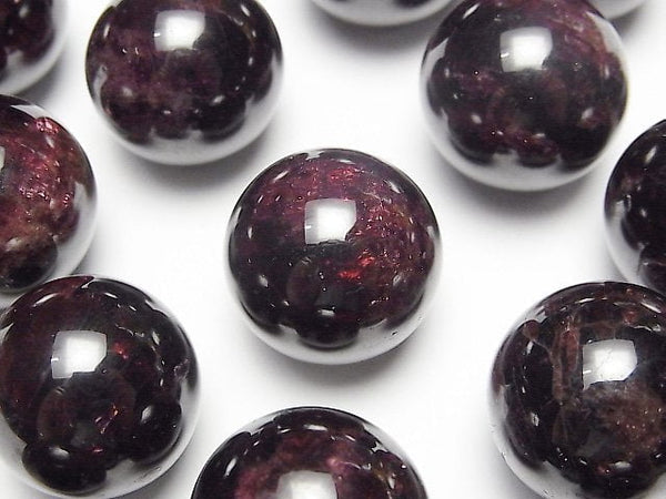 Garnet, Round Gemstone Beads