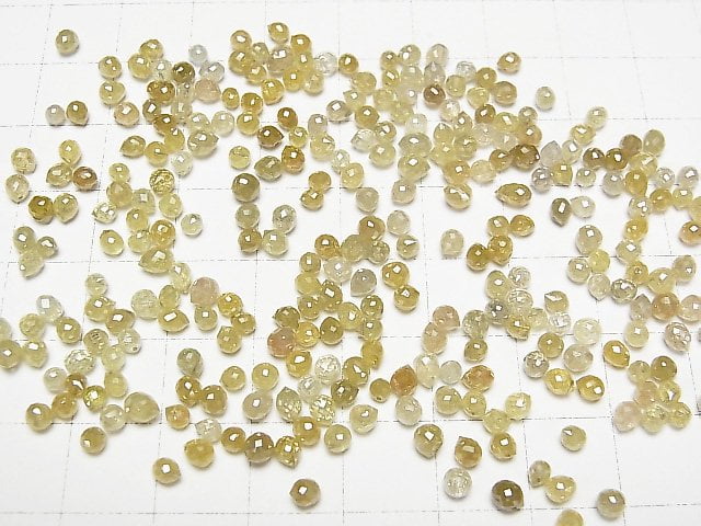 [Video] Yellow Diamond AAA Drop Faceted Briolette 5pcs