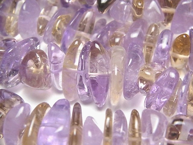 Ametrine, Chips, Nugget Gemstone Beads