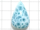 [Video][One of a kind] High Quality Larimar Pectolite AAA Cabochon 1pc NO.4