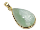 [Video][One of a kind] Mint Green Mica Pendant 18KGP NO.17