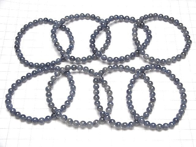 [Video]Sapphire AA++ Round 6mm Bracelet