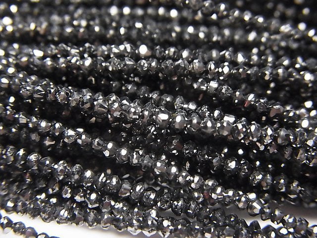 Diamond, Roundel Gemstone Beads