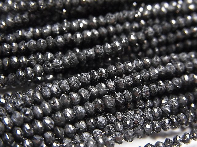 Diamond, Roundel Gemstone Beads