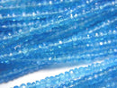 Apatite, Roundel Gemstone Beads