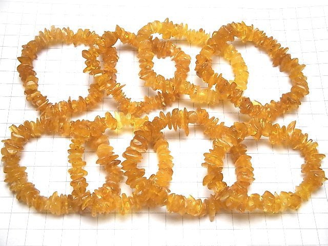 [Video] Baltic Amber AA Chips (Small Nugget ) Bracelet