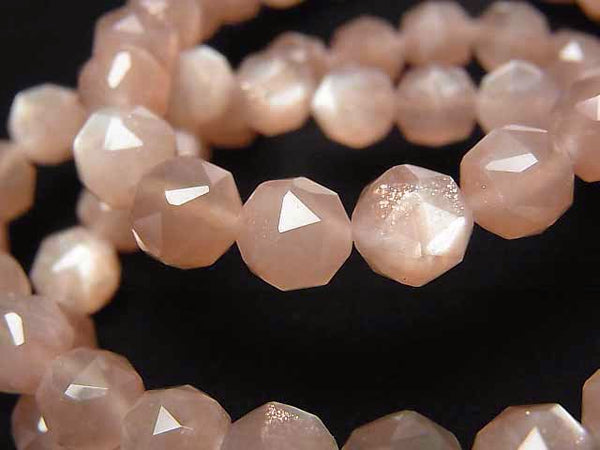 Accessories, Bracelet, Faceted Round, Moonstone, Star Gemstone Beads