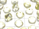 [Video]High Quality Lemon Quartz AAA Sugarloaf Cut 8x8mm 2pcs