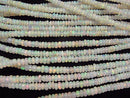[Video] Ethiopia Opal AAA- Rondelle half or 1strand beads (aprx.15inch/38cm)