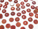 [Video] Red Agate AAA Round Rose Cut 10x10mm 5pcs