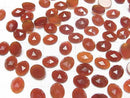 [Video] Red Agate AAA Oval Rose Cut 10x8mm 5pcs