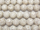 [Video] Linden Seed Beads Round (Semi Round )12mm half or 1strand (Approx 32m)