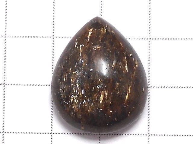 [Video][One of a kind] Copper Rutilated Quartz Cabochon 1pc NO.25