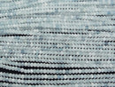 [Video]High Quality! Aquamarine AA++ Faceted Button Rondelle 3x3x2mm 1strand beads (aprx.15inch/37cm)