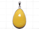[Video][One of a kind] Baltic Amber Pendant Silver925 Honey Color NO.142
