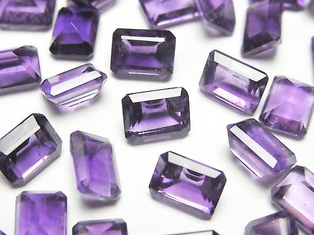 Amethyst, Rectangle Gemstone Beads