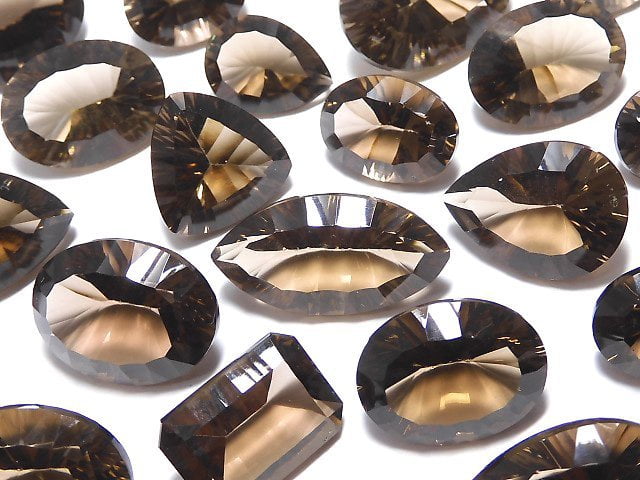 Concave Cut, One of a kind, Smoky Quartz One of a kind