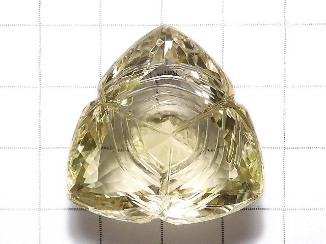 [Video][One of a kind] High Quality Lemon Quartz AAA Loose stone Carved Faceted 1pc NO.25