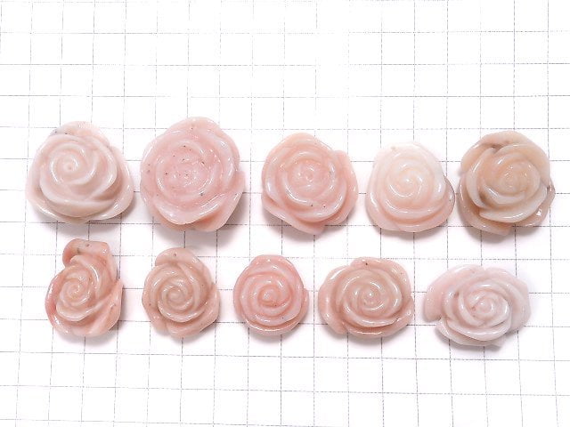 [Video][One of a kind] Pink Opal AA++ Rose 10pcs Set NO.73