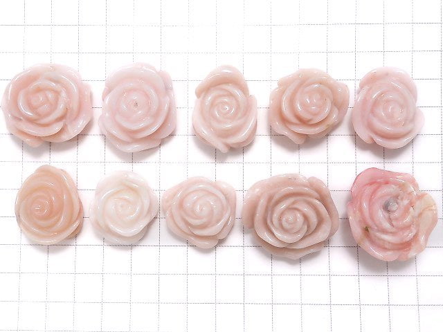 [Video][One of a kind] Pink Opal AA++ Rose 10pcs Set NO.74