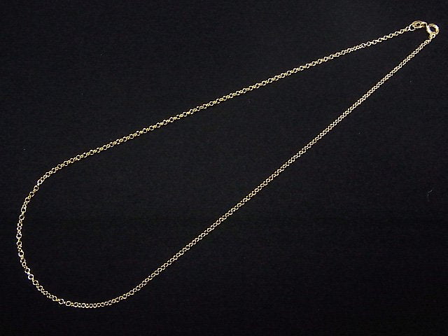 Silver925 Rolo Chain NO.2 1.7mm 18KGP [40cm][45cm][50cm][60cm] Necklace 1pc