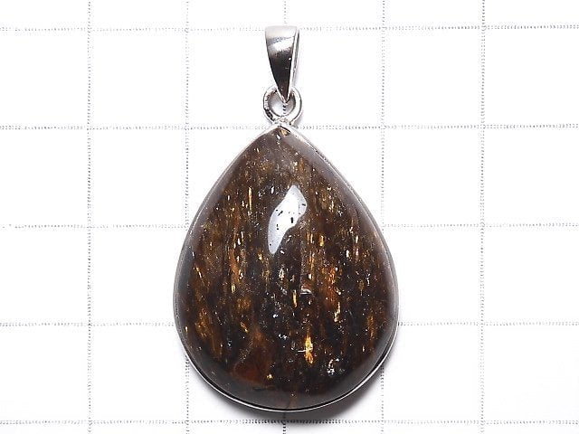 [Video][One of a kind] Copper Rutilated Quartz AAA Pendant Silver925 NO.27