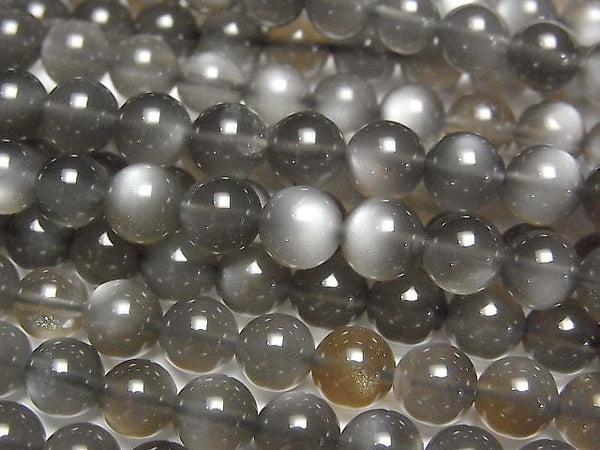 Moonstone, Round Gemstone Beads