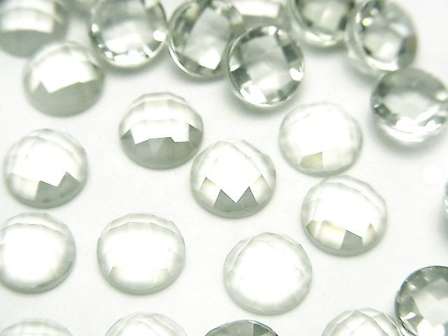 Cabochon, Green Amethyst Gemstone Beads