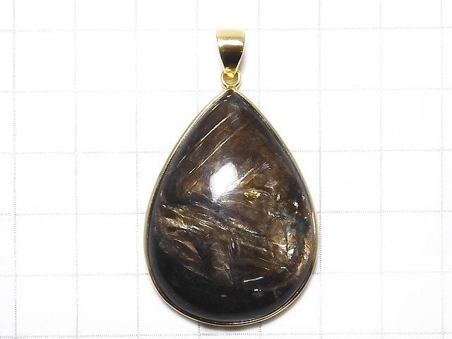 [Video][One of a kind] Lepidolite Pendant 18KGP NO.27