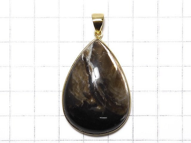 [Video][One of a kind] Lepidolite Pendant 18KGP NO.29