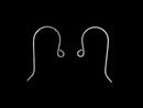Platinum [PT900] Earwire [S][M] 1 pair