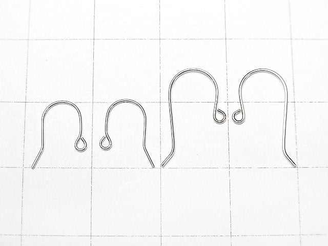 Platinum [PT900] Earwire [S][M] 1pair