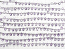 [Video]High Quality Amethyst AAA Pear shape Faceted 7x5mm 1strand (18pcs )