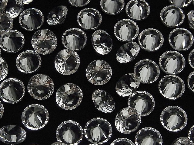 [Video]High Quality Crystal AAA Loose stone Round Concave Cut 10x10mm 2pcs