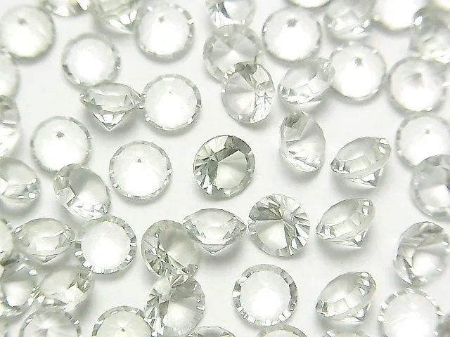 [Video] High Quality Green Amethyst AAA Loose Stone Round Concave Cut 6x6mm 5pcs