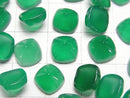 [Video]High Quality Green Onyx AAA Sugarloaf Cut 8x8mm 2pcs