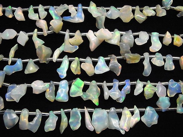 [Video]Ethiopia Opal AAA- Rough Nugget 1strand (18pcs )