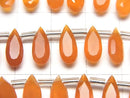 [Video]High Quality Carnelian AAA Pear shape Faceted 12x5mm half or 1strand (18pcs )