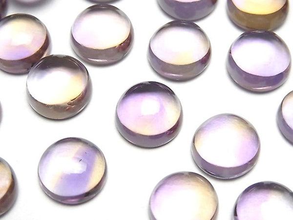 Ametrine, Cabochon Gemstone Beads