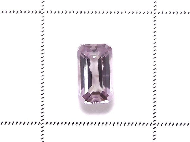 [Video][One of a kind] High Quality Pink Diaspore Loose stone Faceted 1pc NO.14