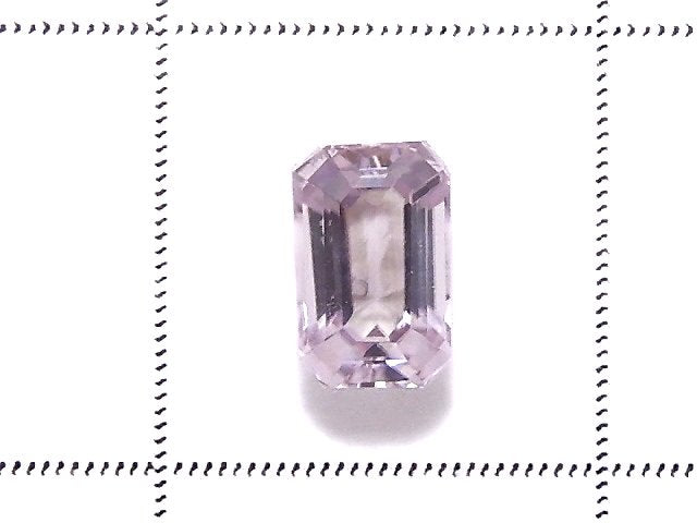 [Video][One of a kind] High Quality Pink Diaspore Loose stone Faceted 1pc NO.22