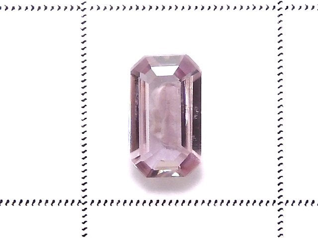 [Video][One of a kind] High Quality Pink Diaspore Loose stone Faceted 1pc NO.26