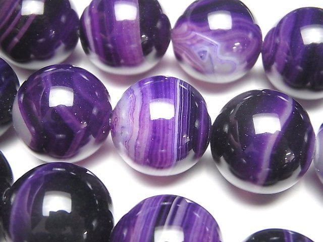 Agate, Round Gemstone Beads