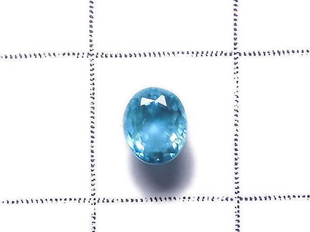 [Video][One of a kind] High Quality Natural Blue Zircon AAA Loose stone Faceted 1pc NO.23