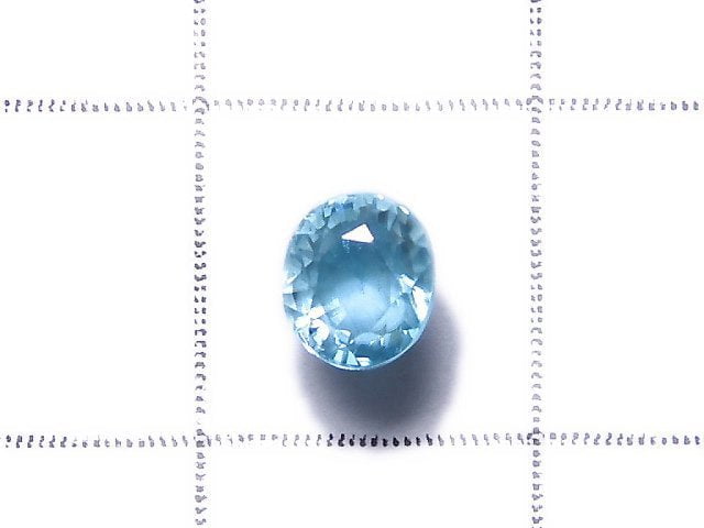 [Video][One of a kind] High Quality Natural Blue Zircon AAA Loose stone Faceted 1pc NO.25