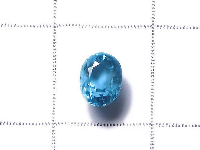 [Video][One of a kind] High Quality Natural Blue Zircon AAA Loose stone Faceted 1pc NO.29