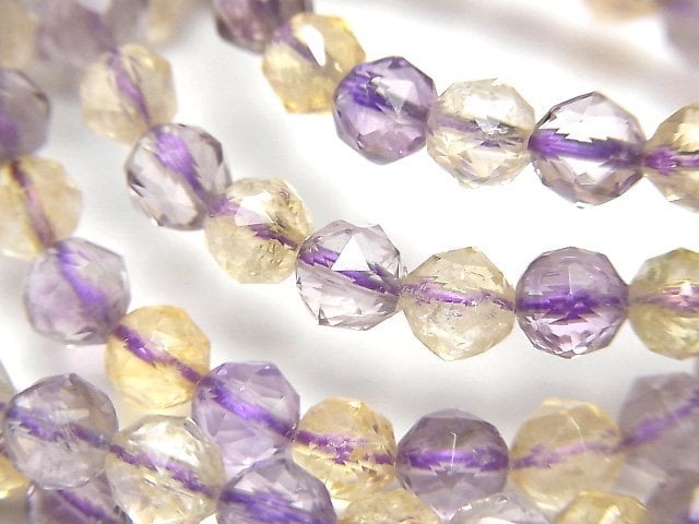 Accessories, Ametrine, Bracelet, Faceted Round, Star Gemstone Beads