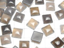 [Video] Gray Onyx AAA Square Cabochon 10x10mm 5pcs