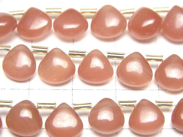 [Video] Peru Rhodochrosite AAA- Chestnut (Smooth) half or 1strand beads (aprx.7inch/18cm)